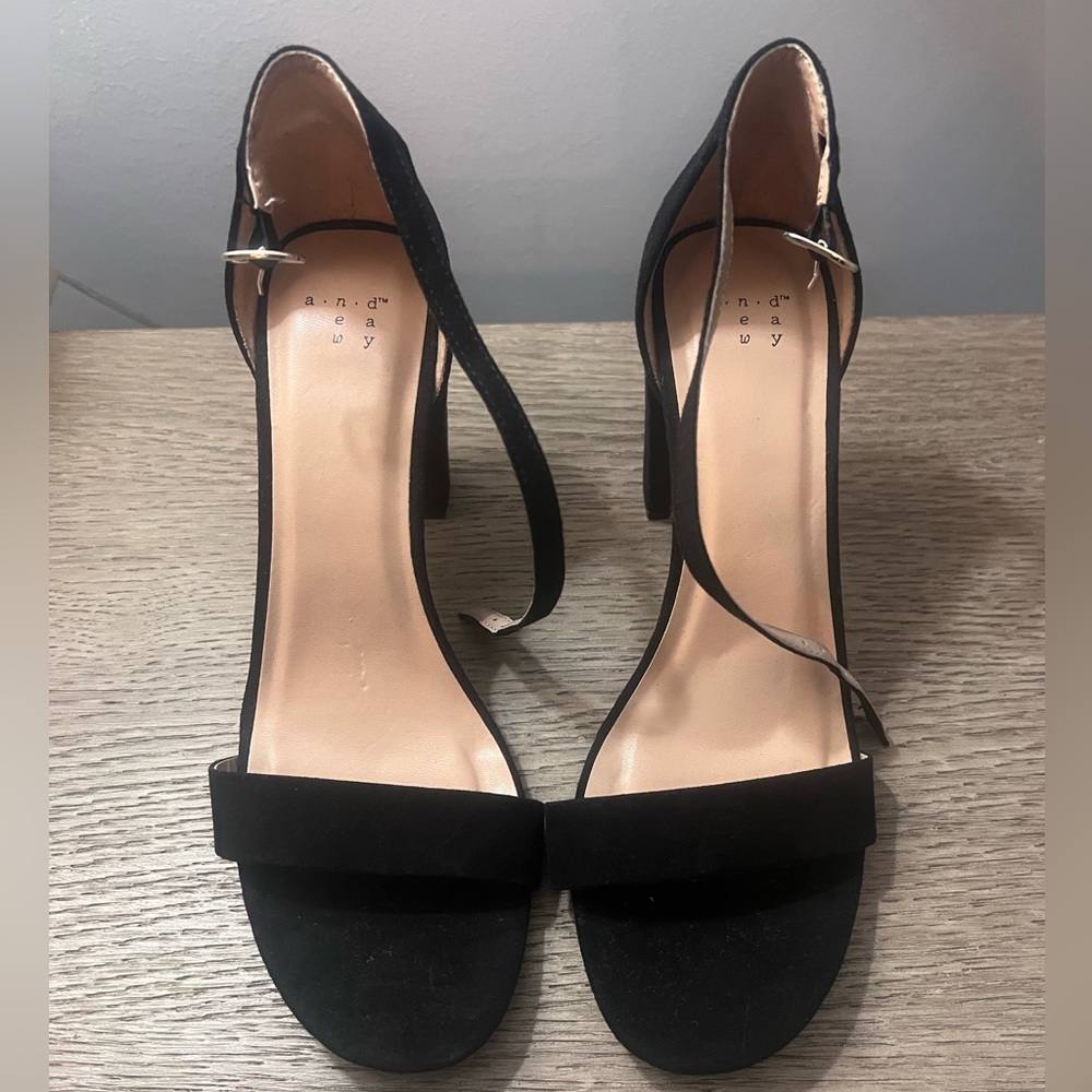 A.New.Day Black Heels